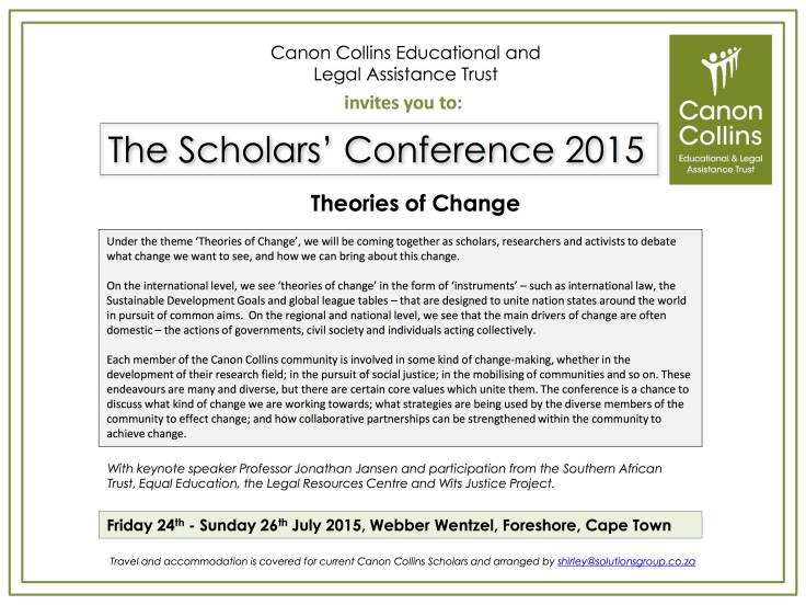 CCELAT 2015 Scholars' Conference Invitation_Theories of Change