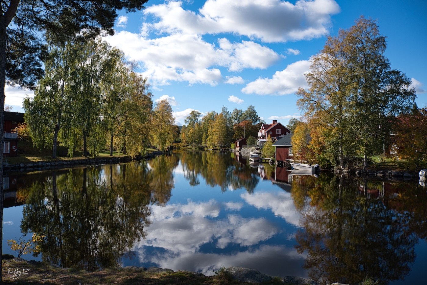 Sundborn Autumn Höst Dalarna Sweden Fujifilm