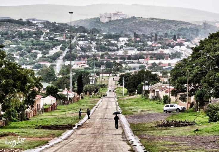Across the valley from Wood Street, Fingo Village, Grahamstown Makhanda